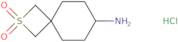 2-​Thiaspiro[3.5]​nonan-​7-​amine 2,​2-​dioxide hydrochloride