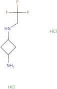 N1-(2,2,2-Trifluoroethyl)cyclobutane-1,3-diamine dihydrochloride, somers