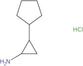 2-Cyclopentylcyclopropan-1-amine hydrochloride