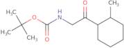 tert-Butyl N-[2-(2-methylcyclohexyl)-2-oxoethyl]carbamate