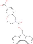 4-{[(9H-Fluoren-9-yl)methoxy]carbonyl}-2,3,4,5-tetrahydro-1,4-benzoxazepine-8-carboxylic acid