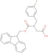 2-{[(9H-Fluoren-9-ylmethoxy)carbonyl][(3-fluorophenyl)methyl]amino}acetic acid