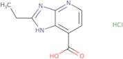 2-Ethyl-3H-imidazo[4,5-b]pyridine-7-carboxylic acid hydrochloride