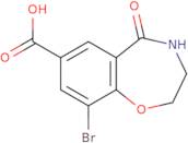 9-Bromo-5-oxo-2,3,4,5-tetrahydro-1,4-benzoxazepine-7-carboxylic acid