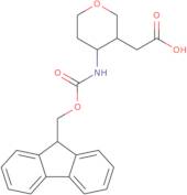 2-[4-({[(9H-Fluoren-9-yl)methoxy]carbonyl}amino)oxan-3-yl]acetic acid