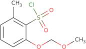 2-(Methoxymethoxy)-6-methylbenzene-1-sulfonyl chloride