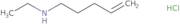 Ethyl(pent-4-en-1-yl)amine hydrochloride