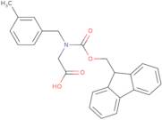 2-{[(9H-Fluoren-9-ylmethoxy)carbonyl][(3-methylphenyl)methyl]amino}acetic acid