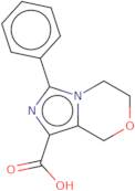 3-Phenyl-5H,6H,8H-imidazo[4,3-c][1,4]oxazine-1-carboxylic acid