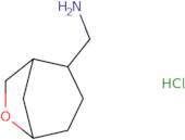 {6-Oxabicyclo[3.2.1]octan-2-yl}methanamine hydrochloride