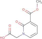 2-[3-(Methoxycarbonyl)-2-oxo-1,2-dihydropyridin-1-yl]acetic acid