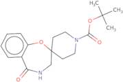 tert-Butyl 5-oxo-4,5-dihydro-3H-spiro[1,4-benzoxazepine-2,4'-piperidine]-1'-carboxylate