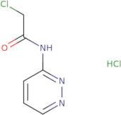 2-Chloro-N-(pyridazin-3-yl)acetamide hydrochloride