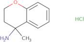 4-Methyl-3,4-dihydro-2H-1-benzopyran-4-amine hydrochloride