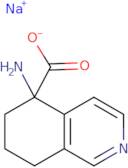 Sodium 5-amino-5,6,7,8-tetrahydroisoquinoline-5-carboxylate