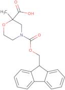 4-{[(9H-Fluoren-9-yl)methoxy]carbonyl}-2-methylmorpholine-2-carboxylic acid