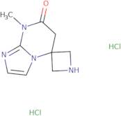 8'-Methyl-7',8'-dihydro-6'H-spiro[azetidine-3,5'-imidazo[1,2-a]pyrimidine]-7'-one dihydrochloride