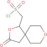 {3-Oxo-2,8-dioxaspiro[4.5]decan-1-yl}methanesulfonyl chloride