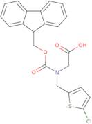 2-{[(5-Chlorothiophen-2-yl)methyl]({[(9H-fluoren-9-yl)methoxy]carbonyl})amino}acetic acid