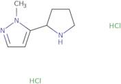 1-Methyl-5-(pyrrolidin-2-yl)-1H-pyrazole dihydrochloride