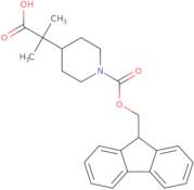 2-(1-{[(9H-Fluoren-9-yl)methoxy]carbonyl}piperidin-4-yl)-2-methylpropanoic acid