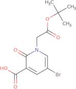 5-Bromo-1-[2-(tert-butoxy)-2-oxoethyl]-2-oxo-1,2-dihydropyridine-3-carboxylic acid