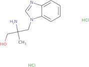 2-Amino-3-(1H-1,3-benzodiazol-1-yl)-2-methylpropan-1-ol dihydrochloride