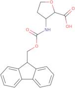 rac-(2R,3S)-3-({[(9H-Fluoren-9-yl)methoxy]carbonyl}amino)oxolane-2-carboxylic acid