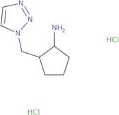 rac-(1R,2R)-2-[(1H-1,2,3-Triazol-1-yl)methyl]cyclopentan-1-amine dihydrochloride