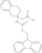 2-[2-({[(9H-Fluoren-9-yl)methoxy]carbonyl}amino)-1,2,3,4-tetrahydronaphthalen-2-yl]acetic acid