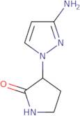 3-(3-Amino-1H-pyrazol-1-yl)pyrrolidin-2-one