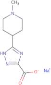 Sodium 3-(1-methylpiperidin-4-yl)-1H-1,2,4-triazole-5-carboxylate