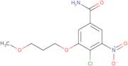 4-Chloro-3-(3-methoxypropoxy)-5-nitrobenzamide