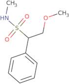 2-Methoxy-N-methyl-1-phenylethane-1-sulfonamide