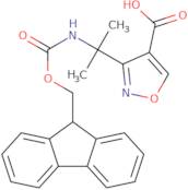 3-[2-({[(9H-Fluoren-9-yl)methoxy]carbonyl}amino)propan-2-yl]-1,2-oxazole-4-carboxylic acid