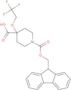1-{[(9H-Fluoren-9-yl)methoxy]carbonyl}-4-(2,2,2-trifluoroethoxy)piperidine-4-carboxylic acid