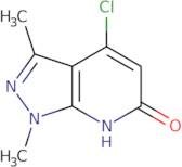 4-Chloro-1,3-dimethyl-1H-pyrazolo[3,4-b]pyridin-6-ol