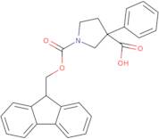 1-{[(9H-Fluoren-9-yl)methoxy]carbonyl}-3-phenylpyrrolidine-3-carboxylic acid