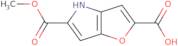 5-(Methoxycarbonyl)-4H-furo[3,2-b]pyrrole-2-carboxylic acid
