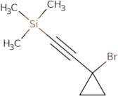 [2-(1-Bromocyclopropyl)ethynyl]trimethylsilane