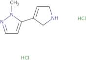 5-(2,5-Dihydro-1H-pyrrol-3-yl)-1-methyl-1H-pyrazole dihydrochloride