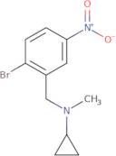 N-[(2-Bromo-5-nitrophenyl)methyl]-N-methylcyclopropanamine