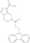 5-{[(9H-Fluoren-9-yl)methoxy]carbonyl}-4H,5H,6H,7H-pyrazolo[1,5-a]pyrazine-3-carboxylic acid