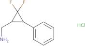 rac-[(1R,3R)-2,2-Difluoro-3-phenylcyclopropyl]methanamine hydrochloride