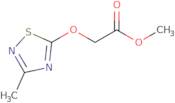 Methyl 2-[(3-methyl-1,2,4-thiadiazol-5-yl)oxy]acetate