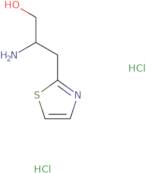 2-Amino-3-(1,3-thiazol-2-yl)propan-1-ol dihydrochloride