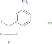 3-(1,2,2,2-Tetrafluoroethyl)aniline hydrochloride