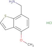 (4-Methoxy-1-benzothiophen-7-yl)methanamine hydrochloride