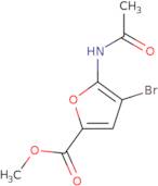 Methyl 4-bromo-5-acetamidofuran-2-carboxylate