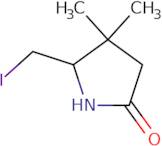 5-(Iodomethyl)-4,4-dimethylpyrrolidin-2-one